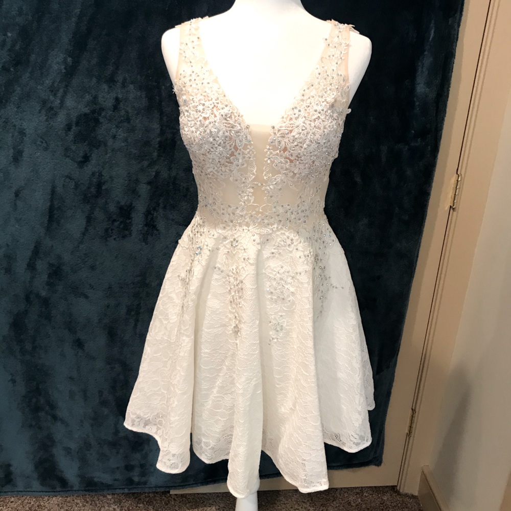 Beautiful dress worn for 20th vow renewal